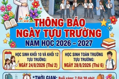 Thông báo tựu trường